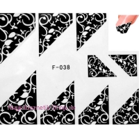 French  Nail Art Sticker F-038