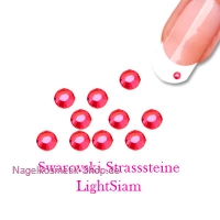 Swarovski Strasssteine 100 Stk. Light Siam
