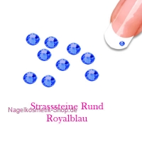 Glitter Strasssteine ca. 100 Stk./Farbe Royalblau