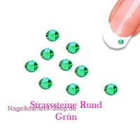 Glitter Strasssteine ca. 100 Stk./Farbe Grün