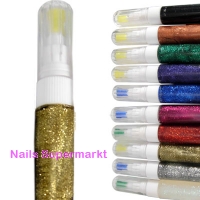 Pens Glitter gold