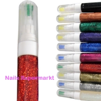 Pens Glitter rot