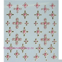 Nail Sticker Orient Rose