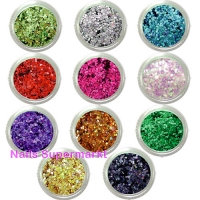 Pailletten Set 12 Farben