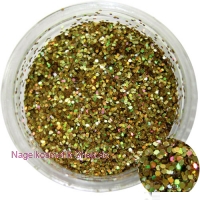 Glitterstaub 3D Gold