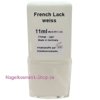 French Lack weiss