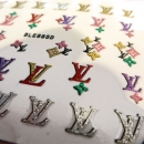 Nail Sticker Logo LV