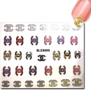 Nail Sticker Logo CC