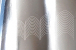 Chrom Smile Line silber Round