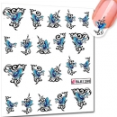 Nailart Sticker Schmetterling BLE1398