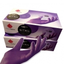 Nitril Handschuhe Lila puderfrei