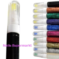 Pens Glitter schwarz