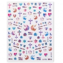 Unicorn Love Nail Sticker