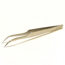 Wimpern Pinzette gebogen